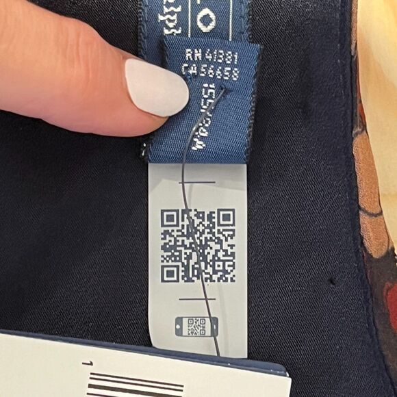 POLO Ralph Lauren One Sleeve Georgette Blouse Neck Tie NEW NWT $398 Size 2 - Picture 6 of 10